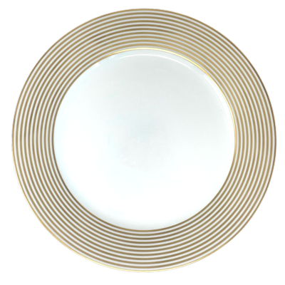 Latitudes gold - Charger plate 32 cm