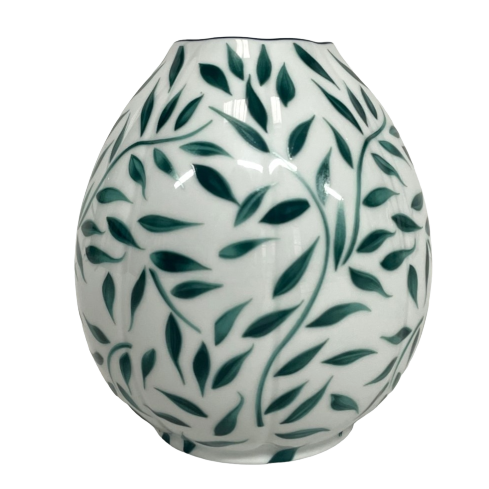 Olivier vert filet vert - Vase haut PM 10x14 cm