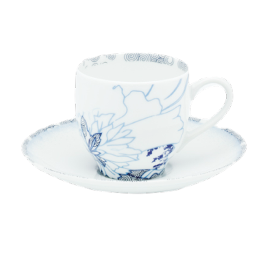 Rêve Bleu - Tasse et soucoupe café 0.10 litre