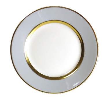 Mak grey gold - Bread and butter plate 16 cm