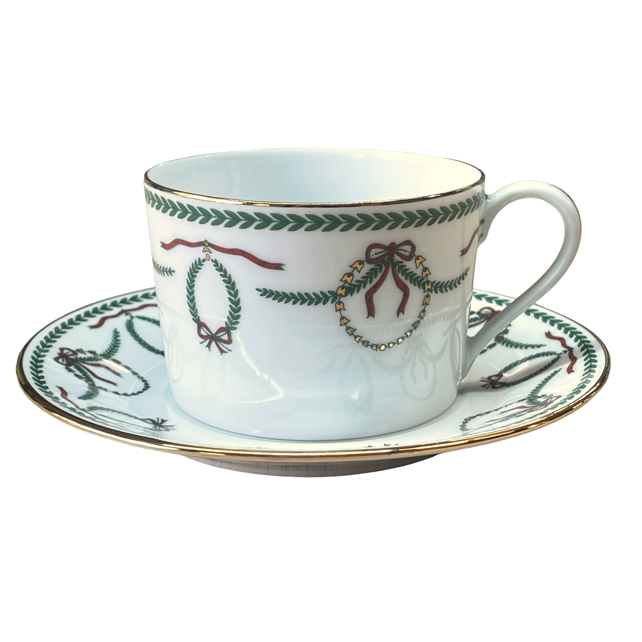 Cheverny Christmas - Tea cup and saucer 0.20 litre