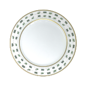 La Bocca vert - Assiette plate 27.5 cm