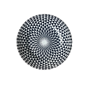 Black Diamonds - Assiette  pain 16 cm