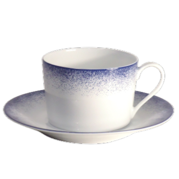Blue fire - Breakfast cup and saucer 0.30 litre
