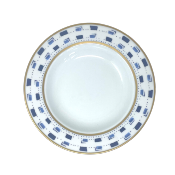 La Bocca bleue - Assiette creuse 22 cm