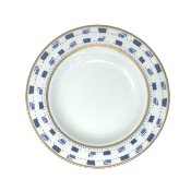 La Bocca bleue - Assiette creuse 22 cm