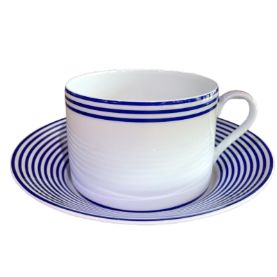 Latitudes bleues - Breakfast cup and saucer 0.30 litre