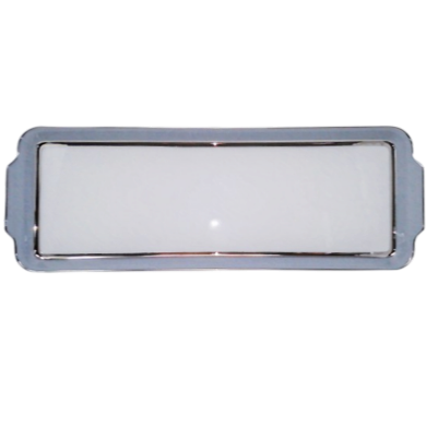 Mak grey platine - Plat à cake 37 cm